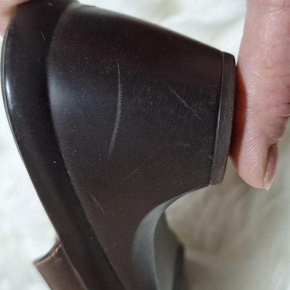 Clarks brown leather sandles,  7M - Picture 9 of 9